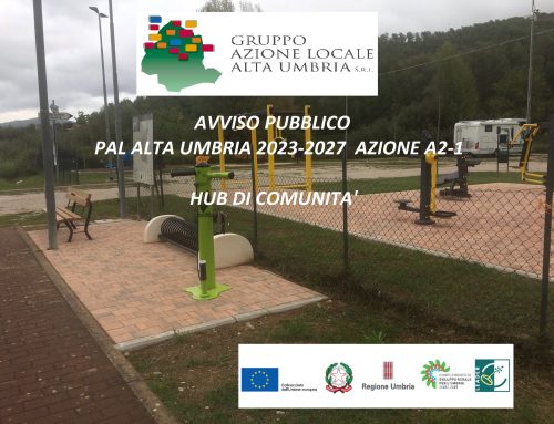 PUBBLICATO L’AVVISO PUBBLICO DEL GAL “HUB DI COMUNITA'”